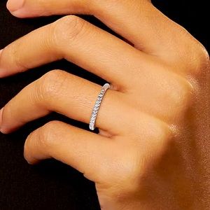 Tiffany Soleste® Half Eternity Ring